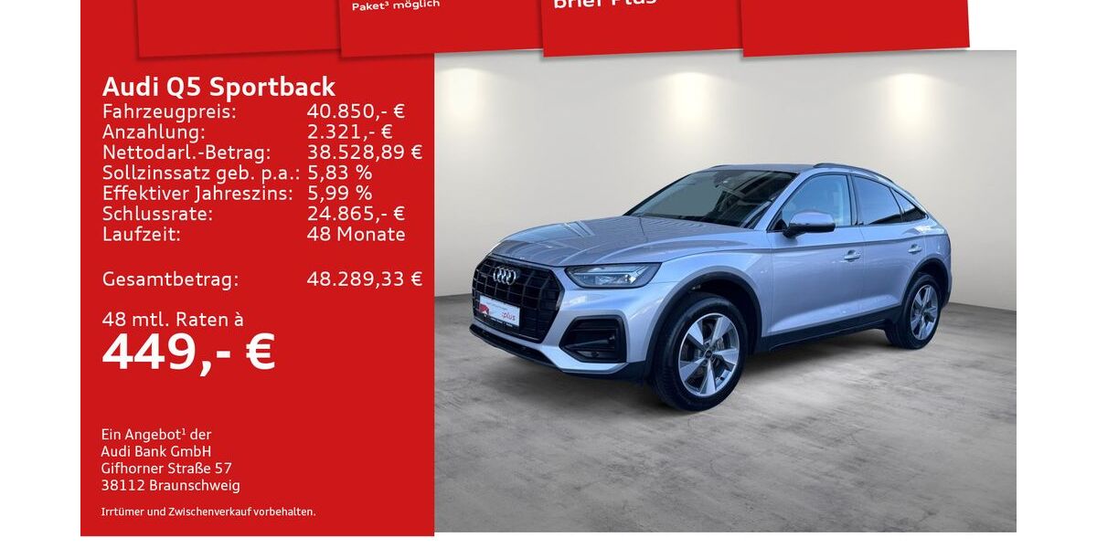 Audi Q5 41.674 km 40.850 € Mosbach 74821