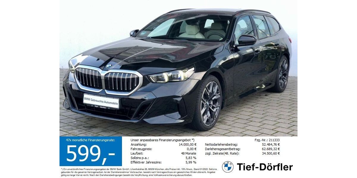 BMW 540 15.826 km 62.150 &euro; Marktsteft 97342