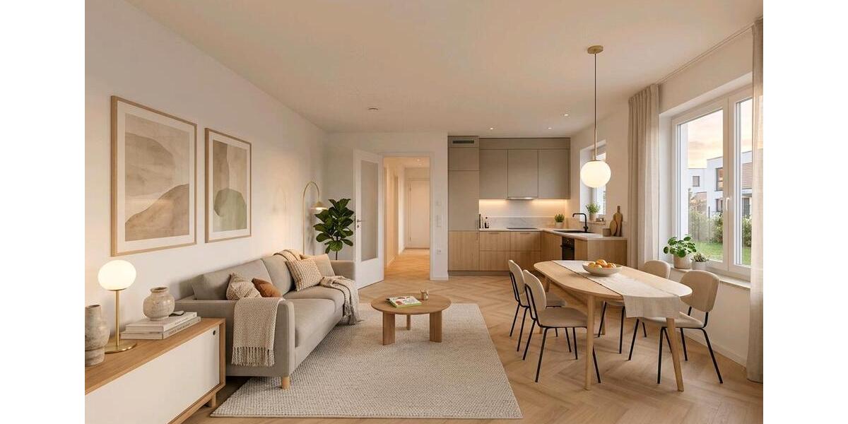 Etagenwohnung Regensburg Gallingkofen - 3 Zimmer, 84 m&sup2;, 1.320&euro; | Angebot:26042075