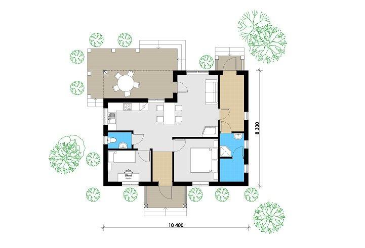 Bungalow Bad Segeberg - 3 Zimmer, 75 m&sup2;, 159.000&euro; | Angebot:26495852