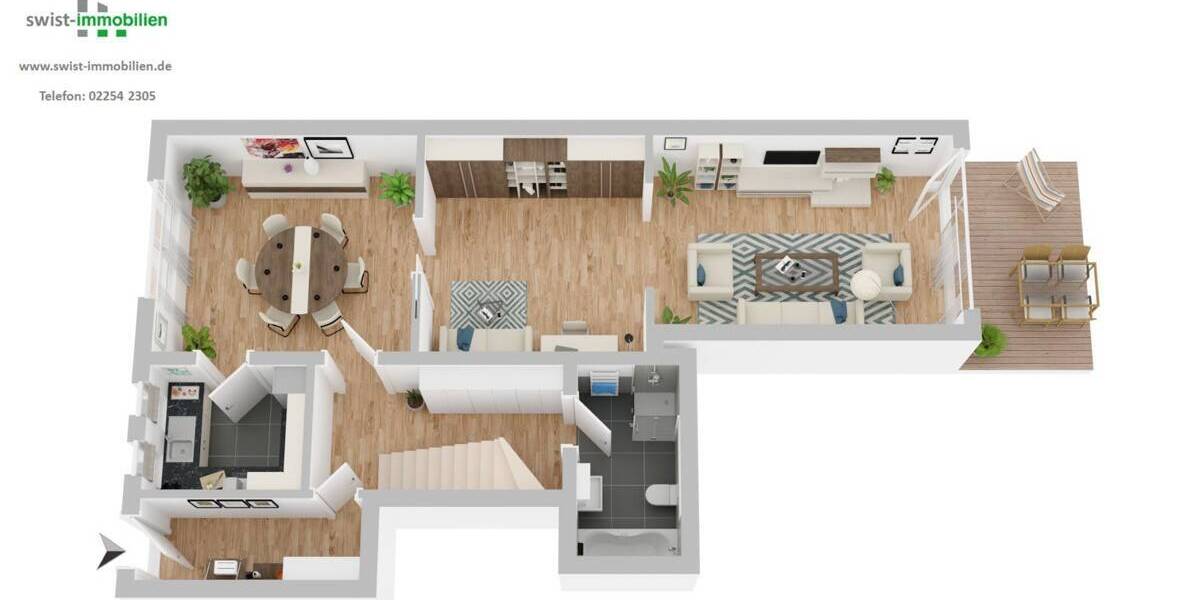 Einfamilienhaus Swisttal - Heimerzheim Heimerzheim - 5 Zimmer, 145 m&sup2;, 1.150&euro; | Angebot:26170877