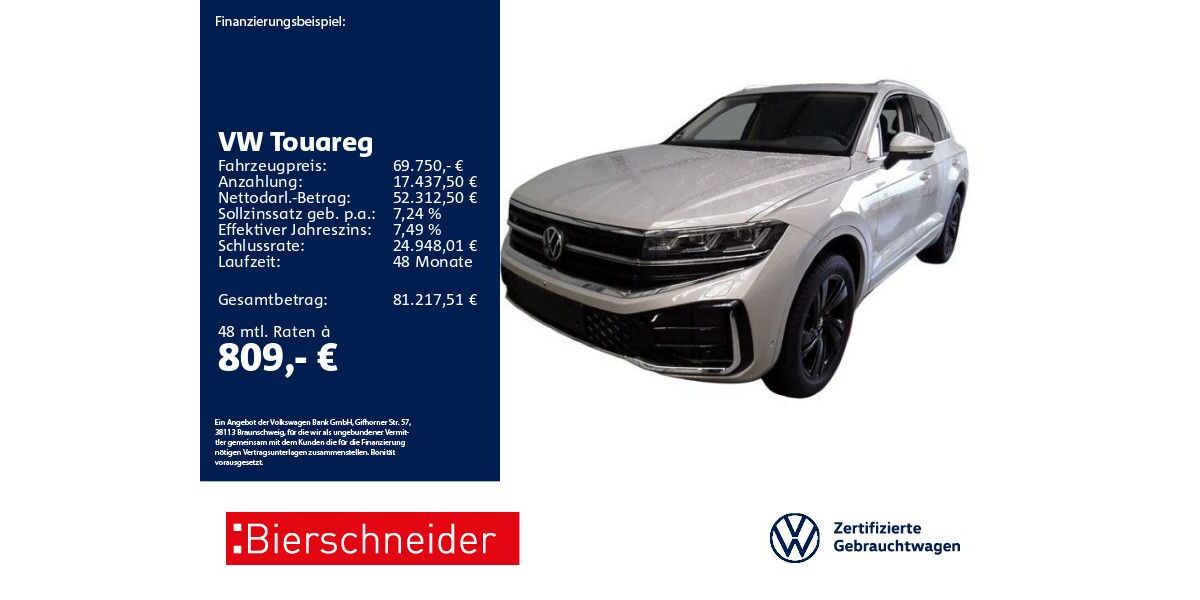 VW Touareg 11.495 km 69.750 &euro; Aalen 73431