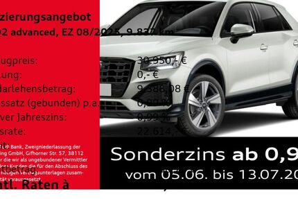Audi Q2 9.837 km 30.750 &euro; Aalen 73431