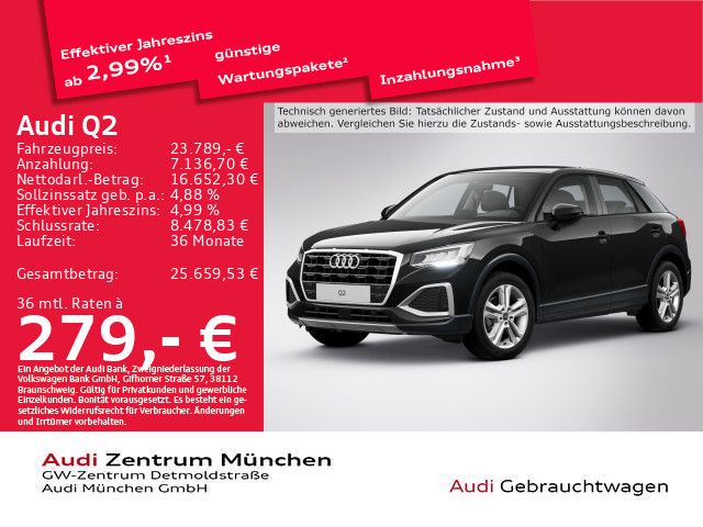 Audi Q2 33.590 km 23.789 € München 80935