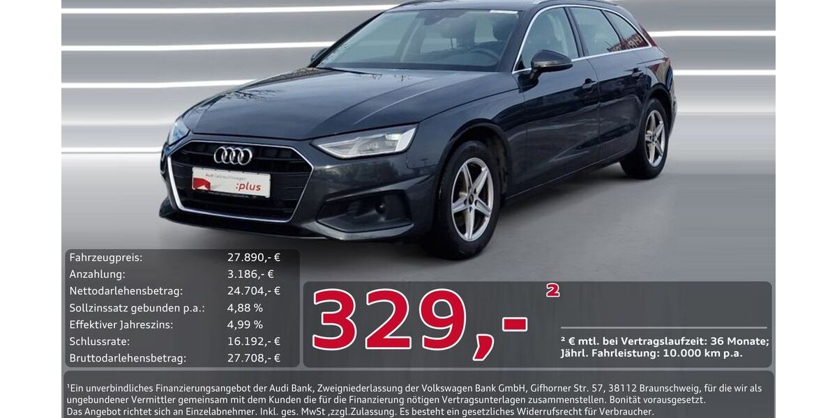Audi A4 74.825 km 27.890 &euro; Ingolstadt 85057