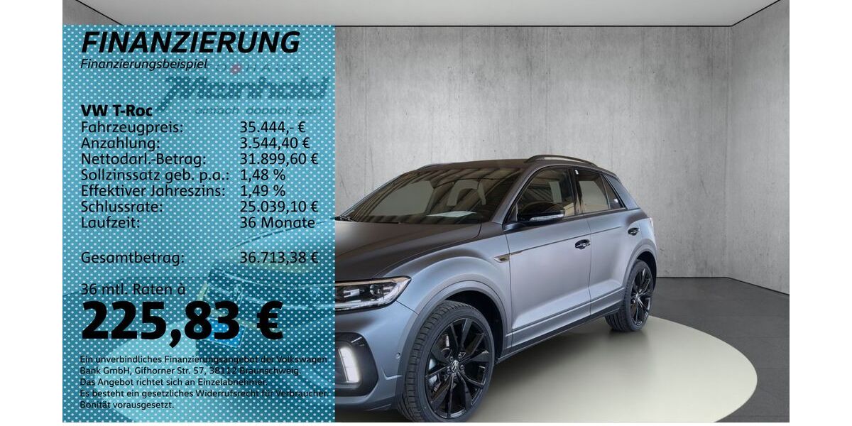 VW T-Roc 6.600 km 35.444 &euro; Auerbach/Rebesgrün 08209