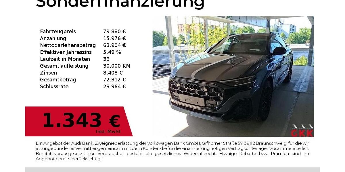 Audi Q8 21.920 km 79.880 &euro; Nürnberg 90441