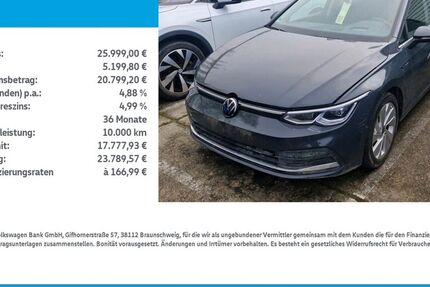 VW Golf 42.818 km 25.999 &euro; Leinefelde-Worbis/DE 37327