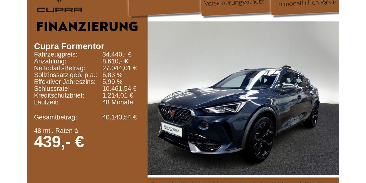 Cupra Formentor 28.176 km 34.440 &euro; Neu-Ulm 89231