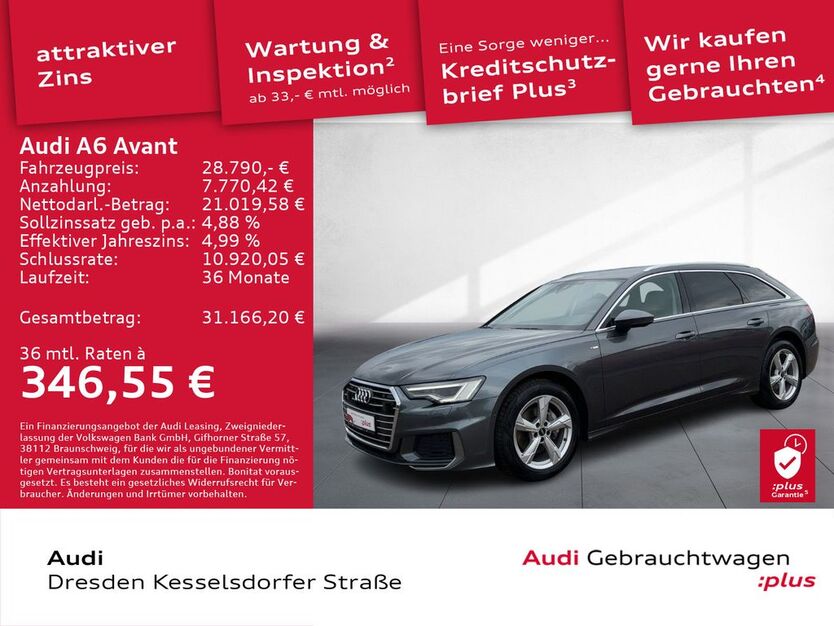 Audi A6 90.857 km 28.790 € Dresden 01169