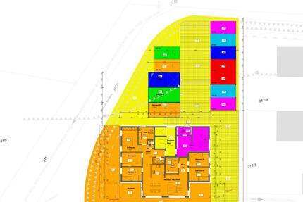 Büroraum mit Küchenbereich und Bad 1 zimmer