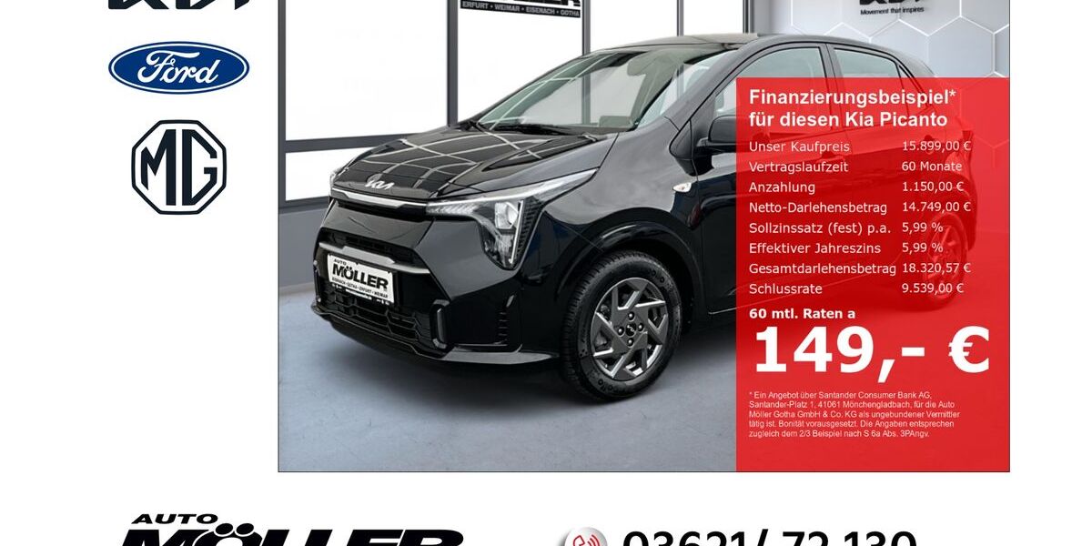 Kia Picanto 8.626 km 15.899 &euro; Gotha 99867