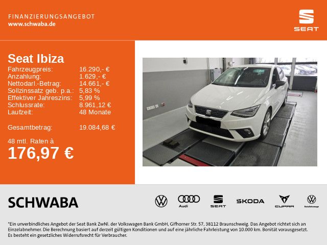 Seat Ibiza 58.200 km 15.390 € Gersthofen 86368