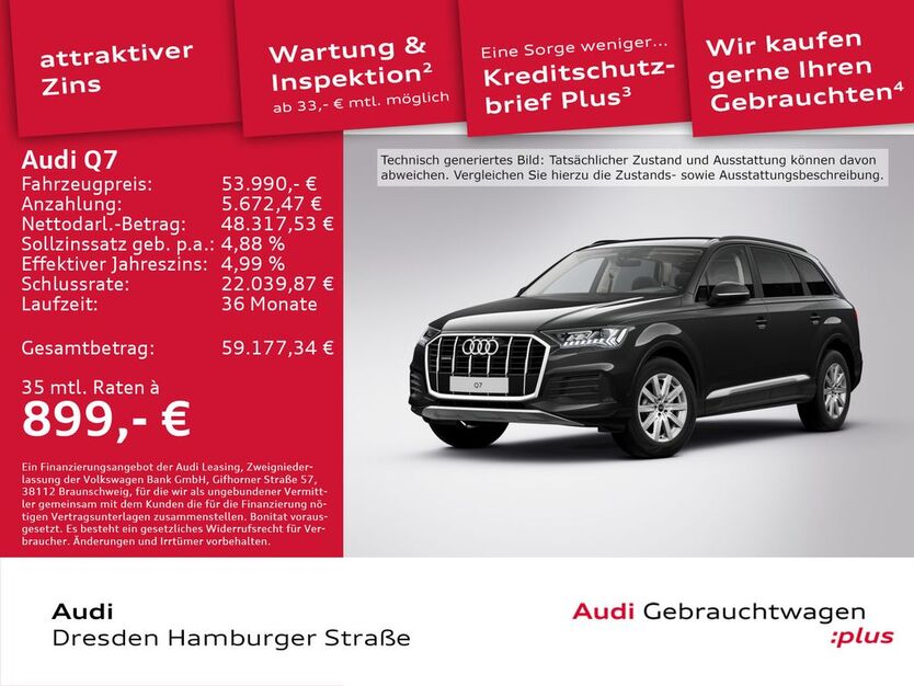Audi Q7 57.416 km 53.990 € Dresden 01067