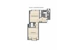 Dachgeschoßwohnung Stuttgart - 2 Zimmer, 65 m&sup2;, 1.450&euro; | Angebot:25444740