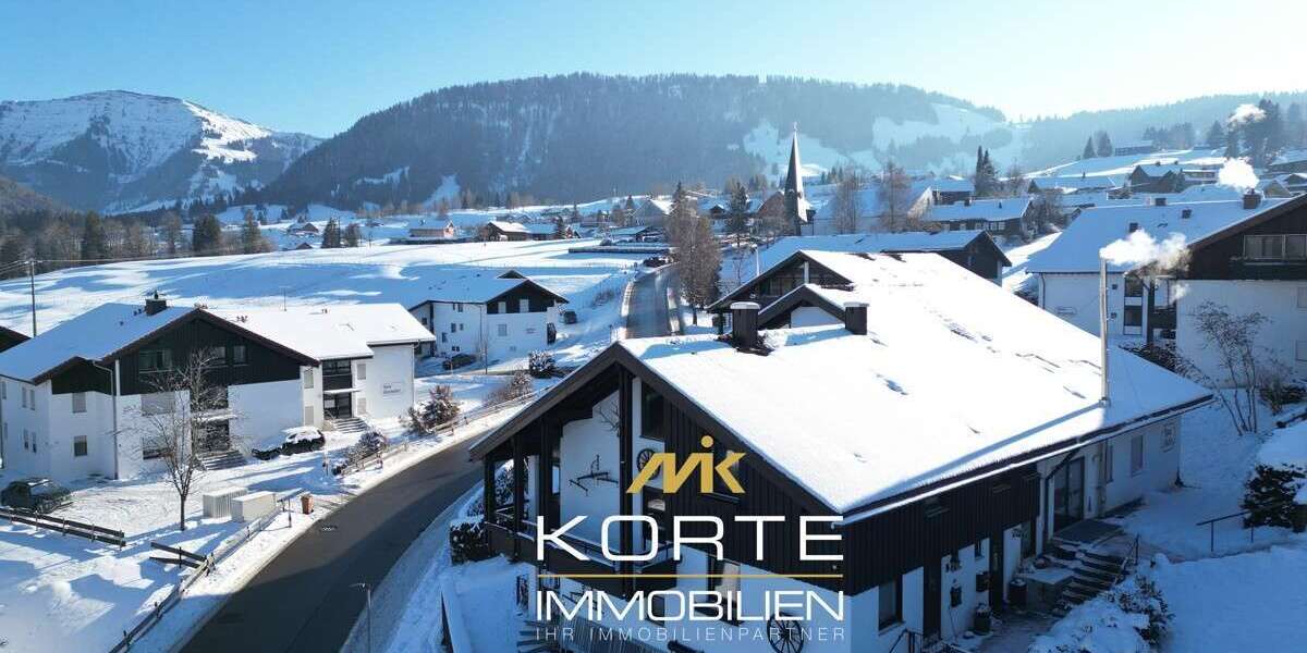 Etagenwohnung Oberstaufen / Steibis Steibis - 5 Zimmer, 104 m&sup2;, 449.000&euro; | Angebot:25365500
