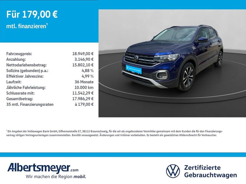 VW T-Cross 52.424 km 18.949 € Leinefelde-Worbis/DE 37327