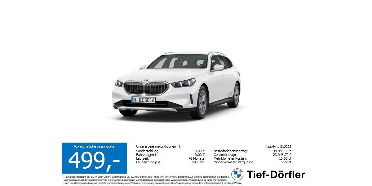 BMW 520 19.770 km 44.840 &euro; Marktsteft 97342