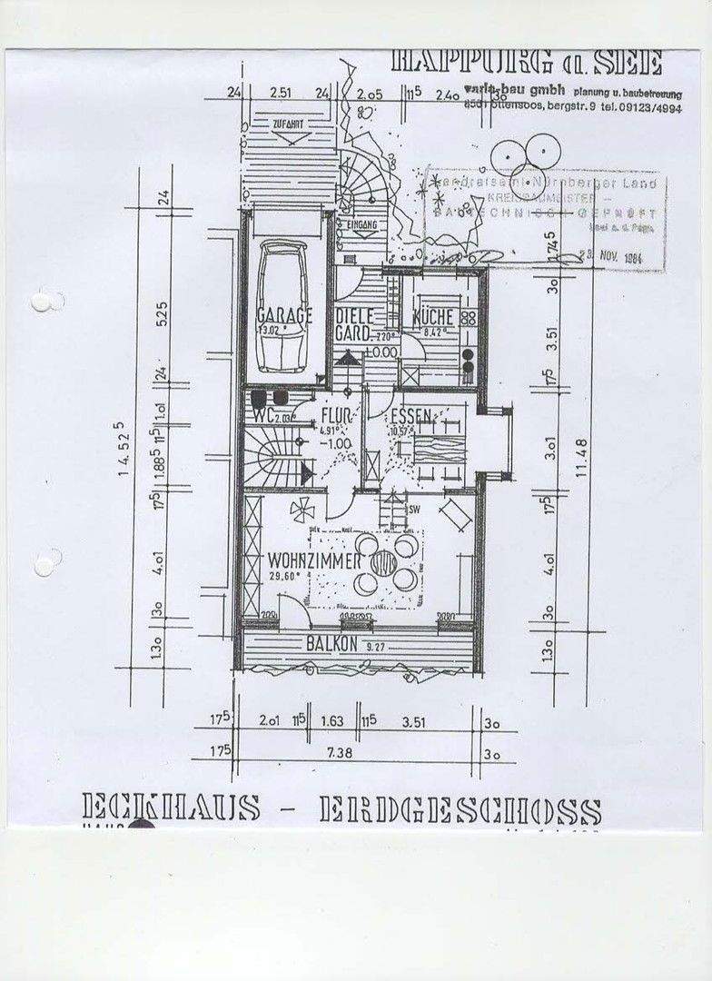Sonnige Aussichtslage mit Weitblick - Reiheneckhaus mit Galerie, Studio und großem Garten in Happurg 5 zimmer