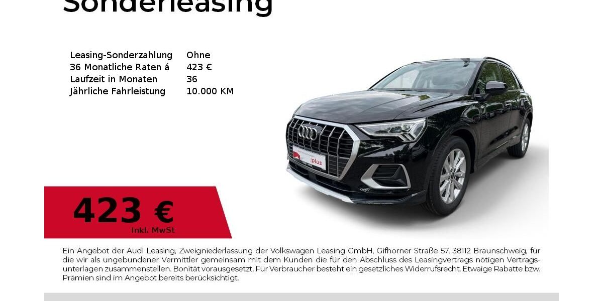 Audi Q3 5.761 km 39.940 &euro; Dessau-Roßlau 06844