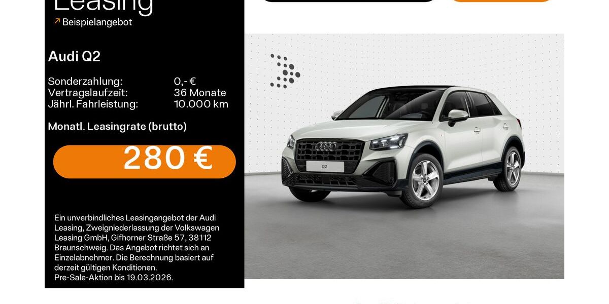 Audi Q2 2.486 km 31.980 &euro; Haßfurt 97437