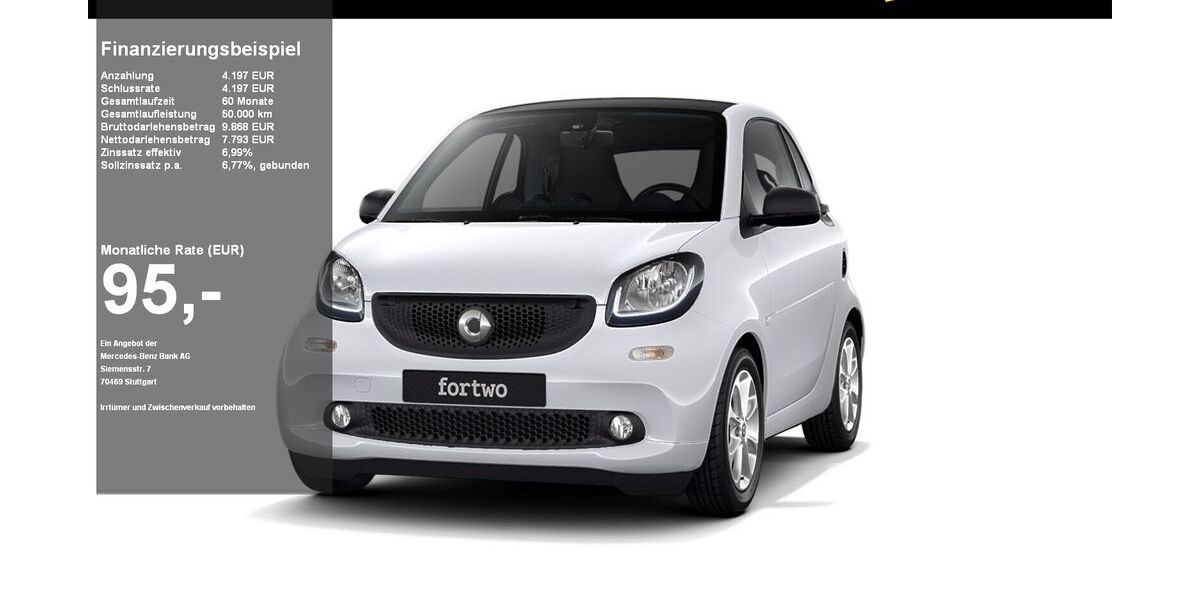 Smart ForTwo 82.500 km 11.990 &euro; Kiel 24109