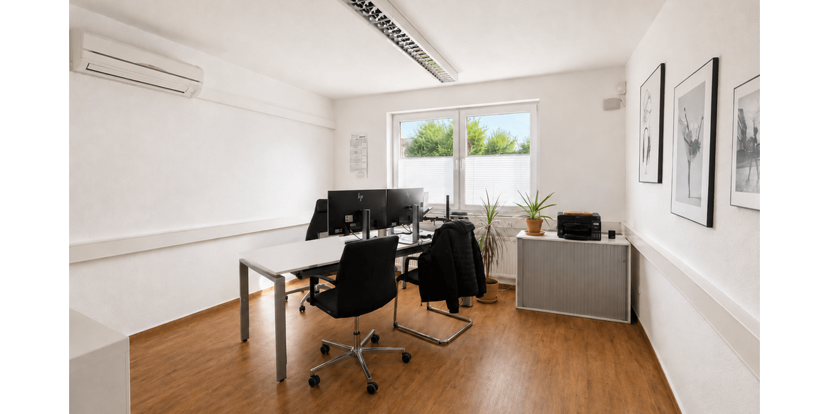 Renditeobjekt im Gewerbegebiet: Büro, kleines Lager und Wohnen mit PV-Anlage auf ca. 2.438 m² - Gewerbeobjekt Bad Oeynhausen Dehme | Angebot:27333800