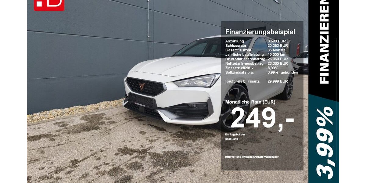 Cupra Leon 21.355 km 29.990 &euro; Riedenburg 93339