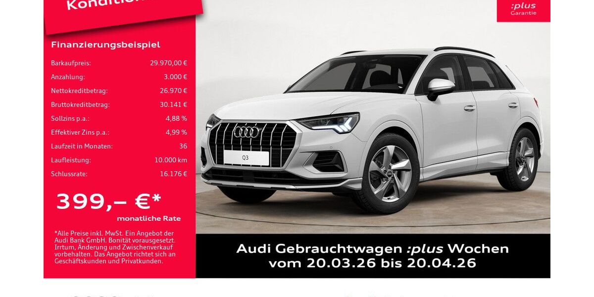 Audi Q3 46.546 km 29.490 &euro; Potsdam 14482