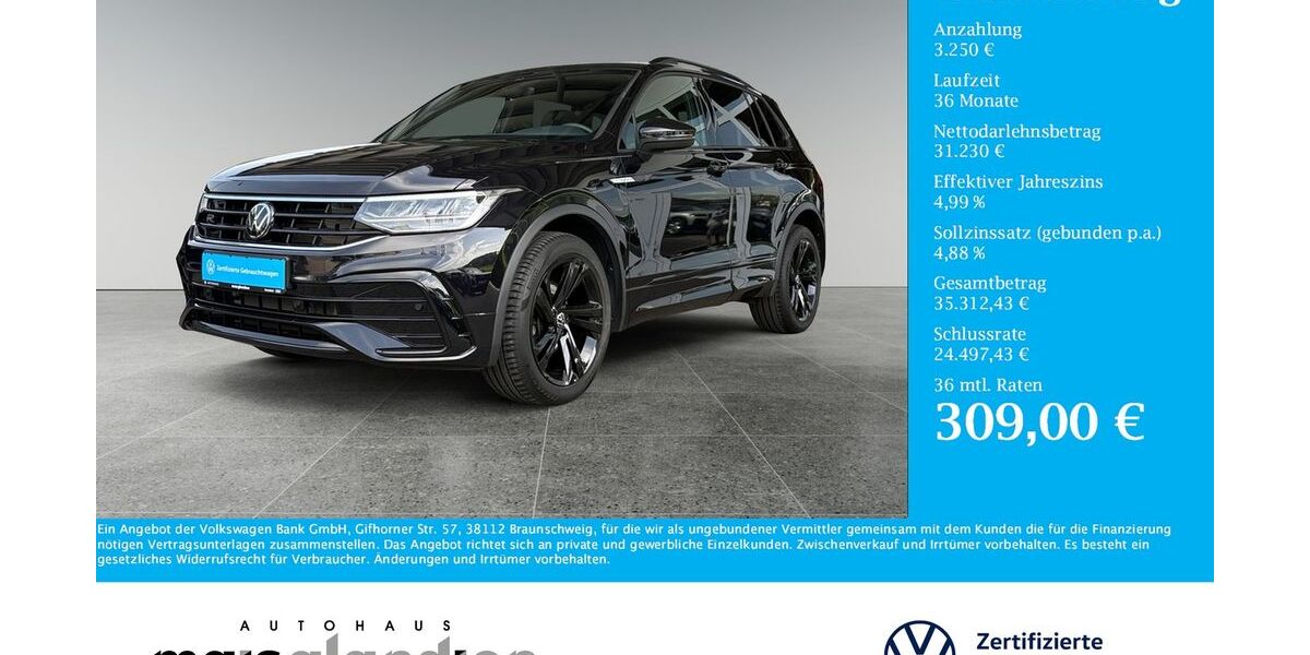 VW Tiguan 42.296 km 34.480 &euro; Pronsfeld 54597