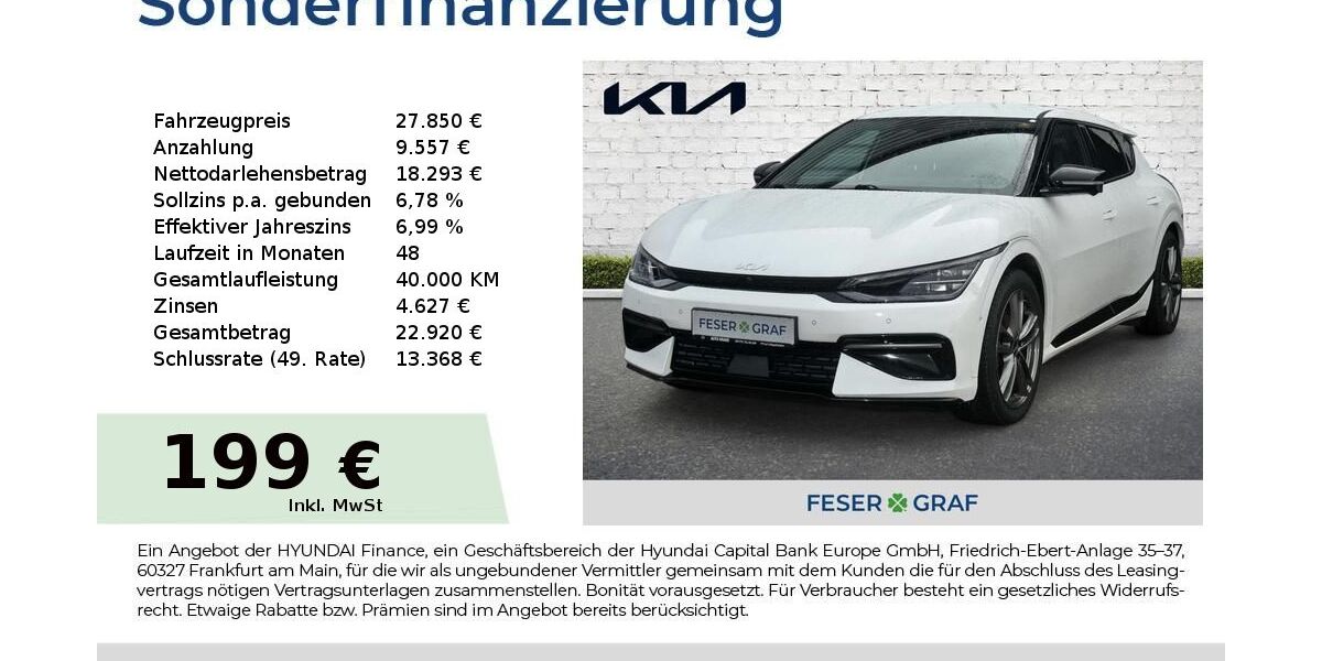 Kia EV6 119.992 km 27.850 &euro; Roth 91154