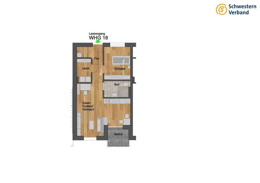 Wohnung zum Mieten in Külsheim 700 € 59.58 m²