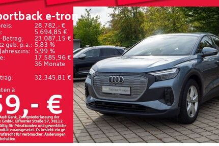 Audi Q4 e-tron 14.267 km 28.782 &euro; München 80935