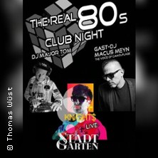 Real 80s Club Night - Special Guests: DJ Marcus Meyn & Live Act KNIGHT$ 24.01.2026 Stadtgarten Erfurt
