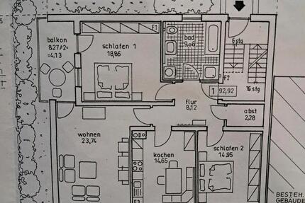 Wohnung Viechtach - 3 Zimmer, 95 m&sup2;, 900&euro; | Angebot:25168387