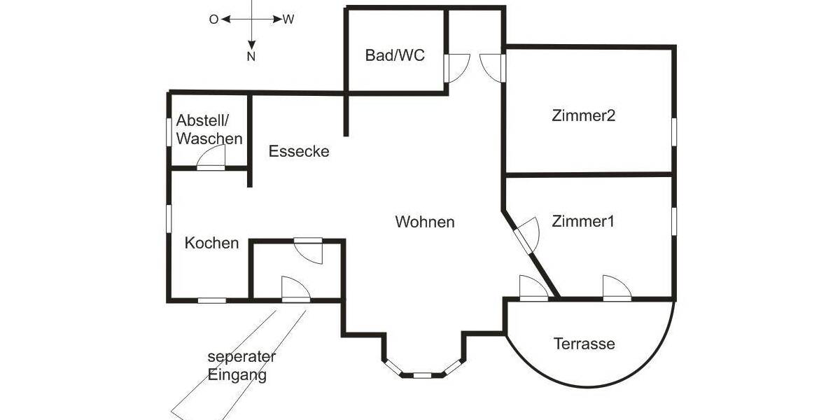 Etagenwohnung Ilmenau - 3 Zimmer, 78 m&sup2;, 126.000&euro; | Angebot:25698517