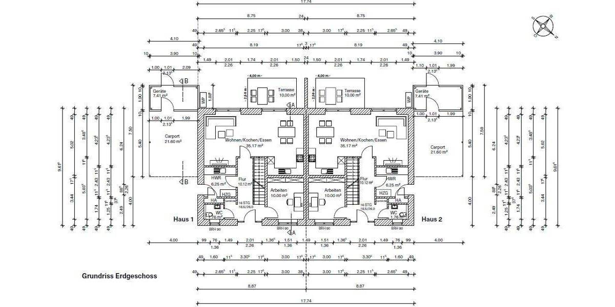 Doppelhaushälfte Twistringen - 4 Zimmer, 124 m&sup2;, 410.000&euro; | Angebot:25819678