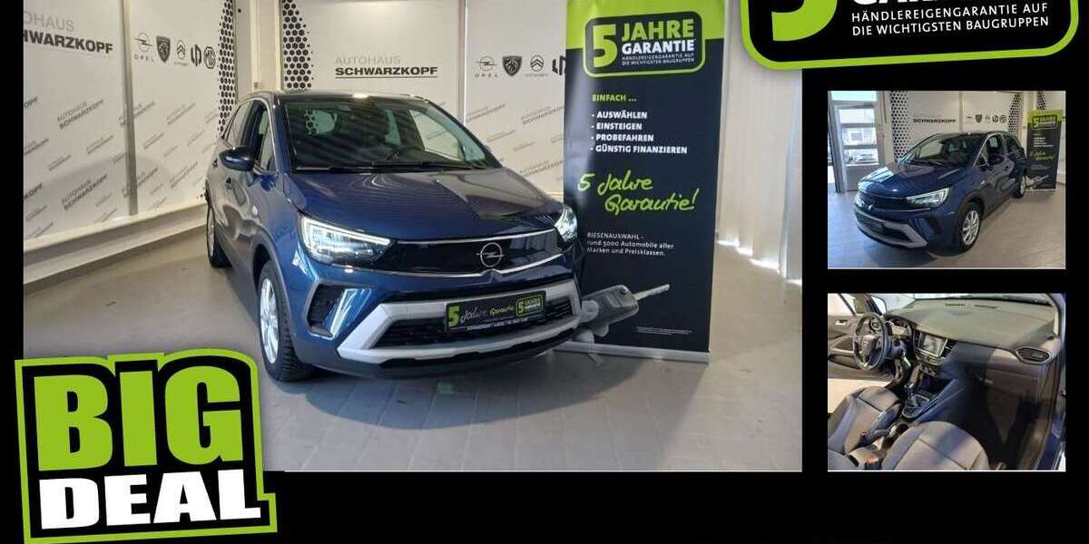 Opel Crossland 22.200 km 16.480 &euro; Amberg 92224