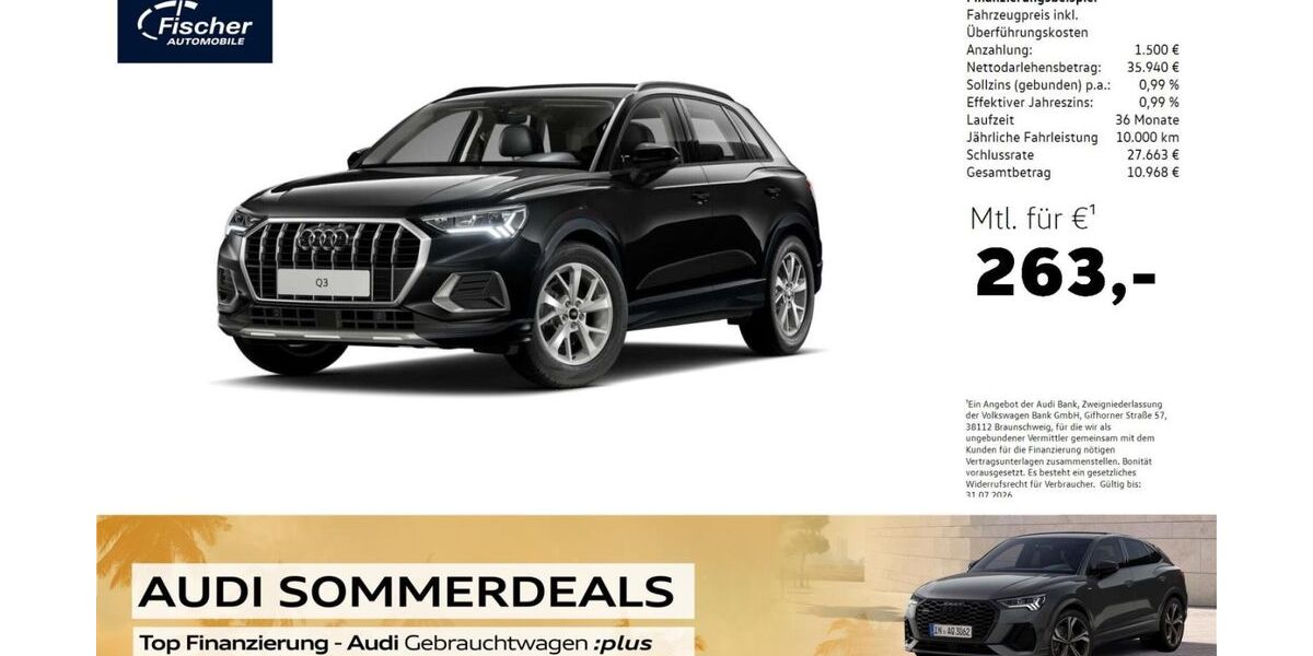 Audi Q3 28.470 km 37.440 &euro; Neumarkt 92318