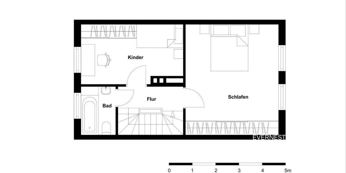 Reihenmittelhaus Flensburg Jürgensby - 4 Zimmer, 98 m&sup2;, 229.000&euro; | Angebot:25687053