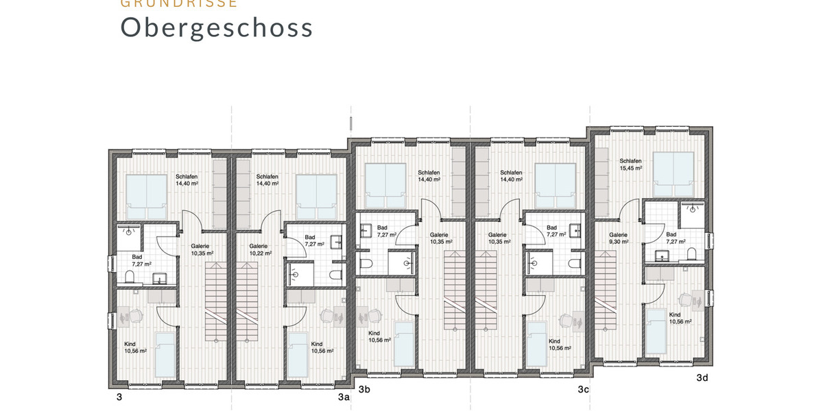 Reihenmittelhaus Rellingen - 5 Zimmer, 126 m&sup2;, 699.000&euro; | Angebot:26334155