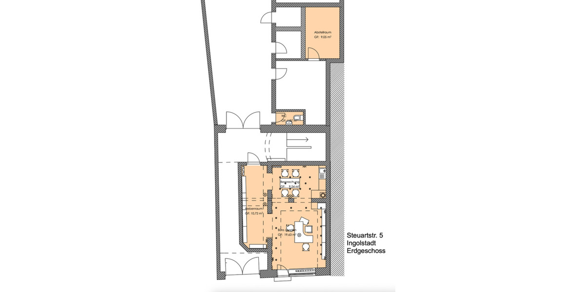 Räume für Laden oder Büronutzung zu vermieten zimmer