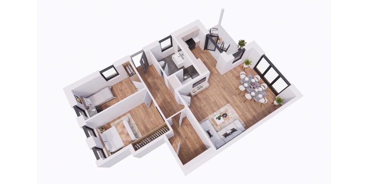Erdgeschoßwohnung Bispingen - 3 Zimmer, 96 m&sup2;, 1.389&euro; | Angebot:26321710