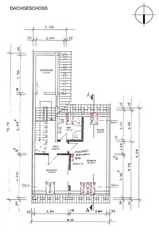 Dachgeschoßwohnung