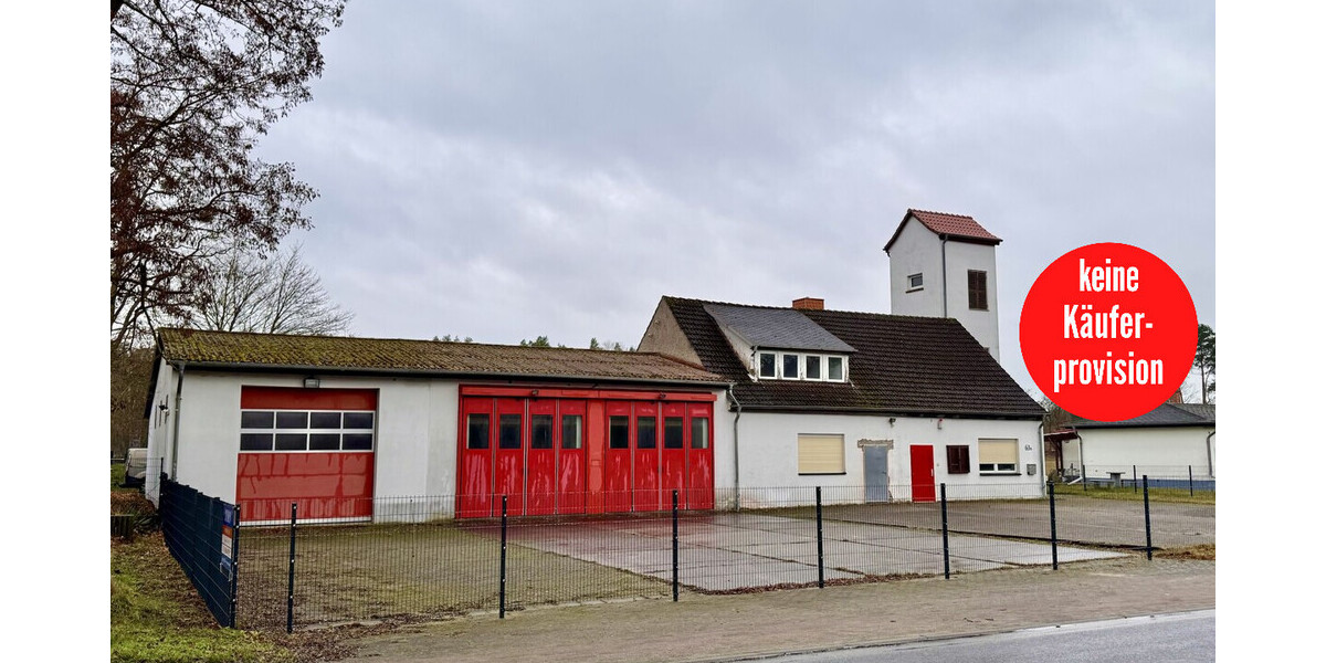 HORN IMMOBILIEN ++ Wohn- und Geschäftshaus in Löcknitz, direkt an der B104 - Wohn- & Geschäftshaus Löcknitz | Angebot:24221382