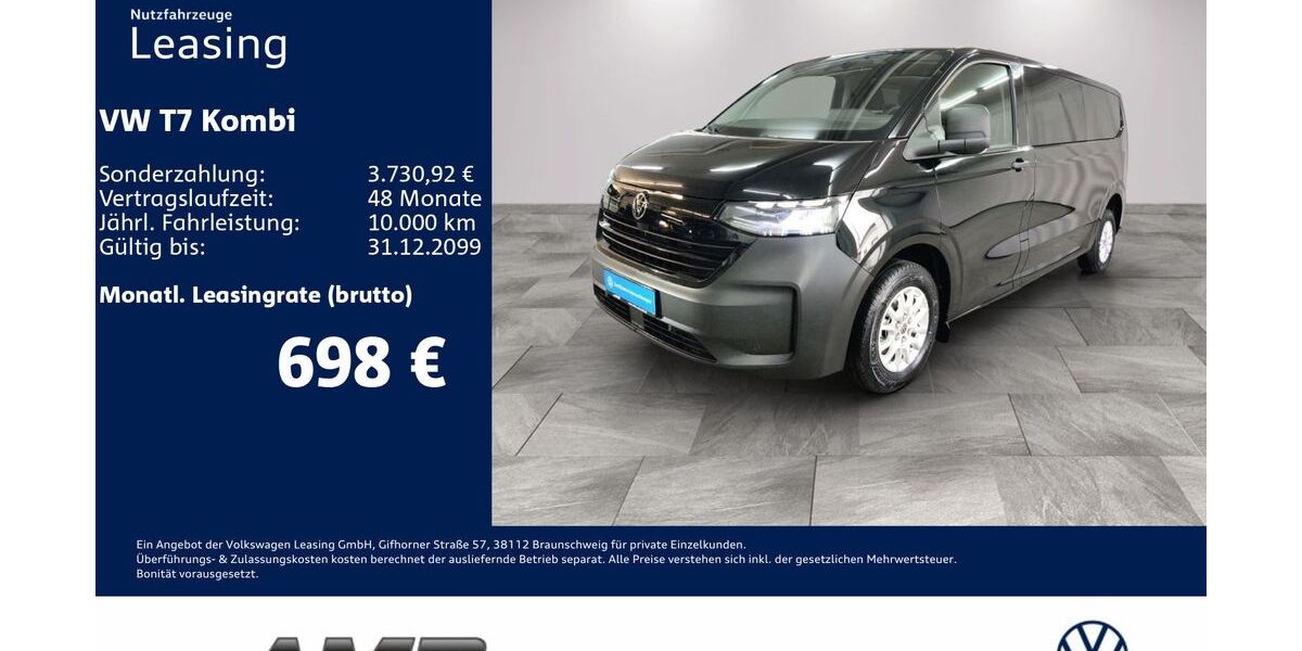 VW T7 Kombi 2.000 km 49.790 &euro; Borna 04552