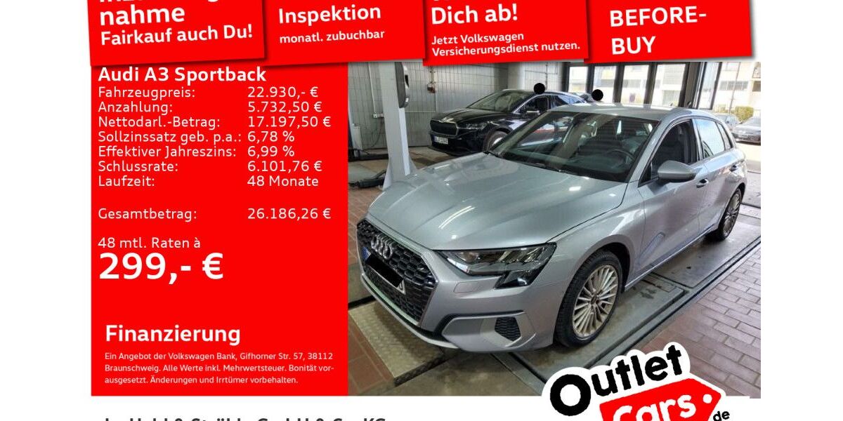 Audi A3 82.305 km 22.930 &euro; Senden 89250