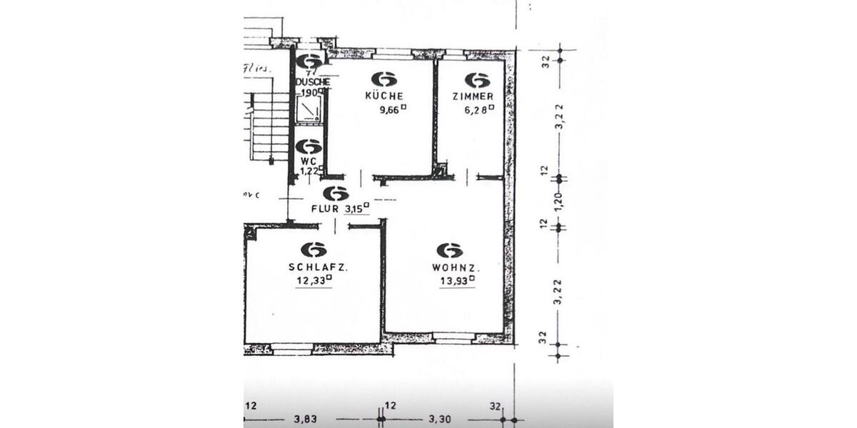 Etagenwohnung Stadtoldendorf - 6 Zimmer, 120 m&sup2;, 150.000&euro; | Angebot:26962140