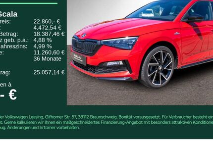 Skoda Scala 63.950 km 21.960 &euro; Bad Rappenau 74906