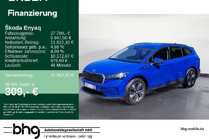 Skoda Enyaq 36.736 km 27.790 &euro; Durmersheim 76448